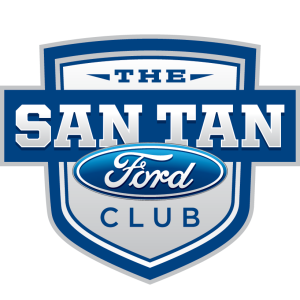San Tan Ford Club logo at Sun Devil Stadium