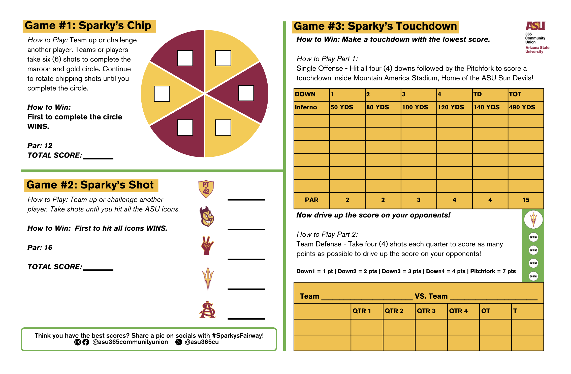 Sparky's Fairway Gamecard2