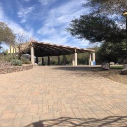 Desert Arboretum covered space for events and receptions