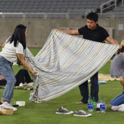 Bring your own blanket to Movies on the Field