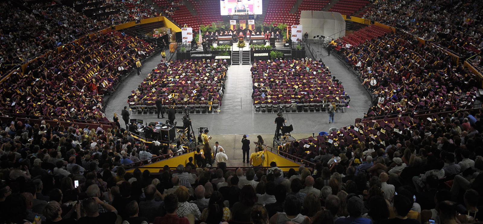Graduation events at Desert Financial Arena